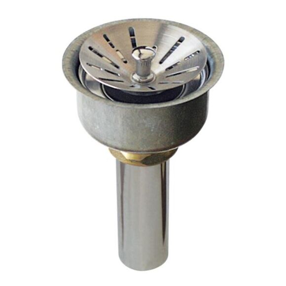 ELKAY Perfect Drain® Fitting Type 304 Stainless‎ Steel Body and Strainer - Picture 1 of 4